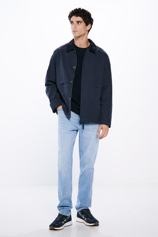 Jeans Regular Fit con Bolsillos