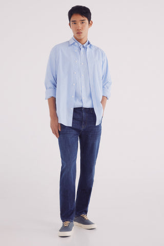Jeans Slim Fit con Bolsillos