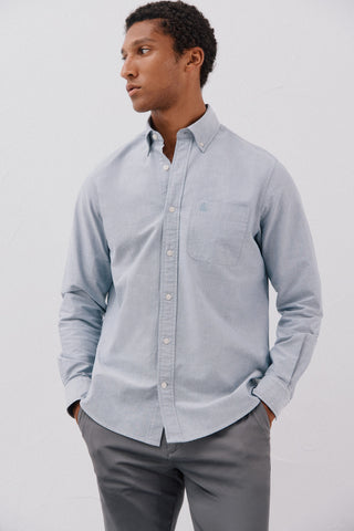 Camisa Manga Larga de Algodón