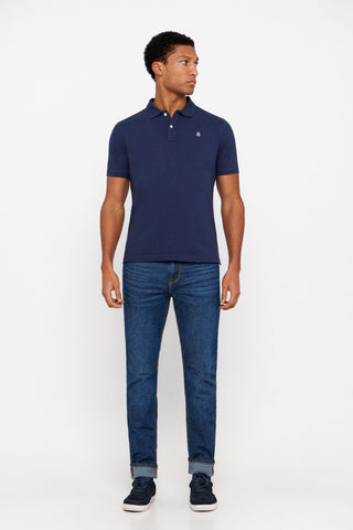 Polo Básico con Logo Bordado