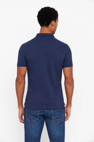 Polo Básico con Logo Bordado