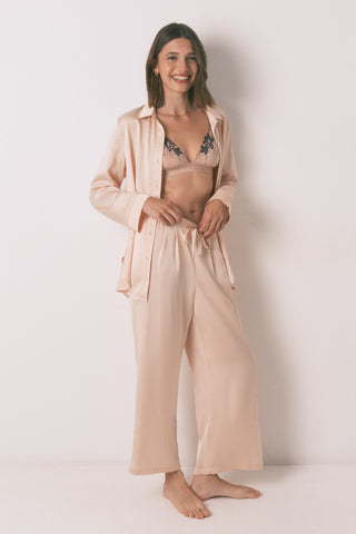 Set de Pijama 2 Piezas de Satén