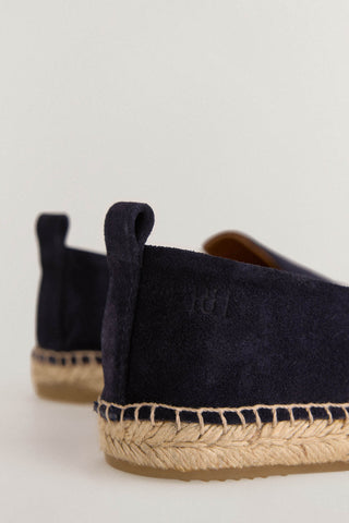 Zapatos de Piel con Detalle de Yute.