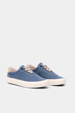 Tenis Tejido de Algodón con Cordones
