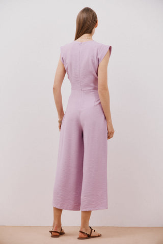 Enterizo Manga Corta Detalle de Cinturón