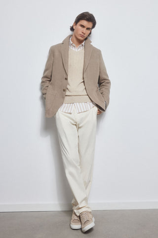 Sudadera Cuello Pico con Logo