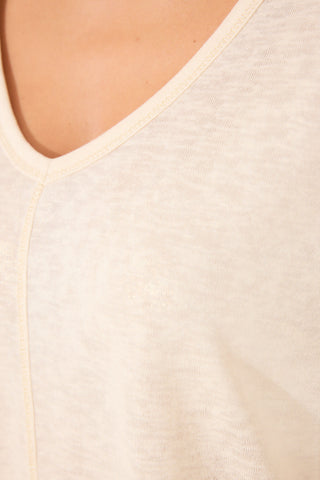 Camiseta Manga Corta con Escarcha.