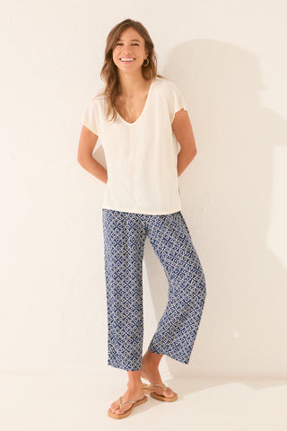 Camiseta Manga Corta con Escarcha.