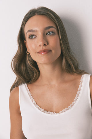 Camiseta de Tirantes con Algodón