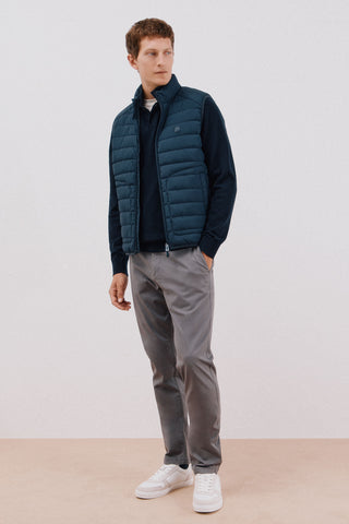 Chaleco Acolchado Regular Fit con Bolsillos