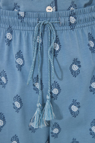 Set de Pijama 2 Piezas con Estampado Paisley