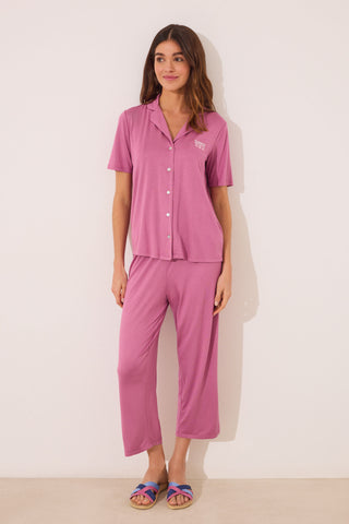 Set de Pijama 2 Piezas con Viscosa