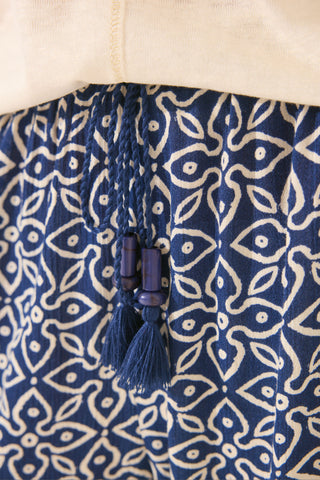 Pantalón con Cintura Elástica Estampado.