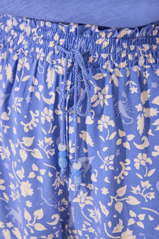 Short con Cintura Elástica Estampado