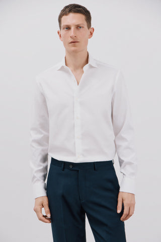Camisa Manga Larga de Algodón