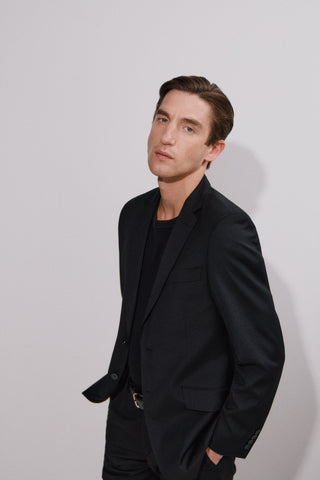 Blazer Slim Fit con Bolsillos