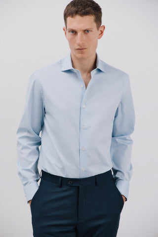 Camisa Manga Larga de Algodón