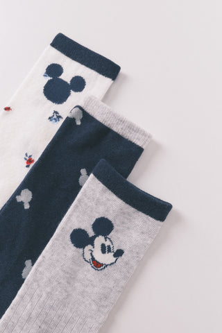 Paquete de 3 Medias Largas Colección Disney