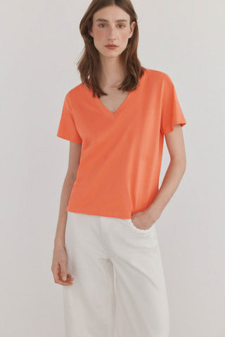 Camiseta Manga Corta Cuello V