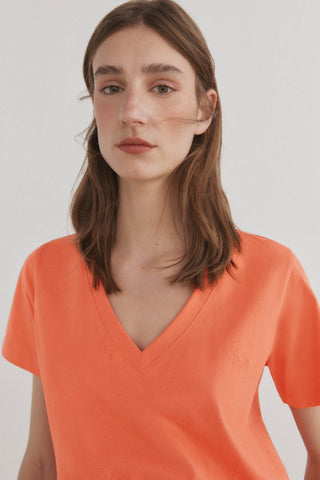 Camiseta Manga Corta Cuello V