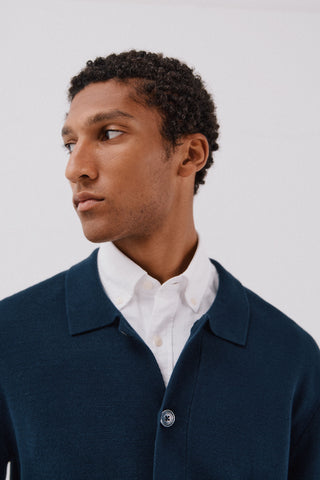 Cárdigan con Botones de Algodón