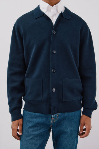 Cárdigan con Botones de Algodón