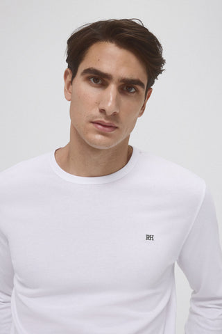 Camiseta Manga Larga con Logo