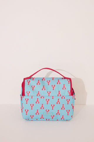 Neceser de Nylon con Estampado Langostas
