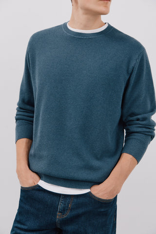 Sudadera Cuello Redondo de Algodón