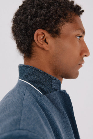 Blazer Regular Fit con Bolsillos Delanteros