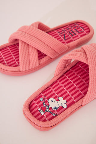 Sandalias con Relleno Colección Snoopy