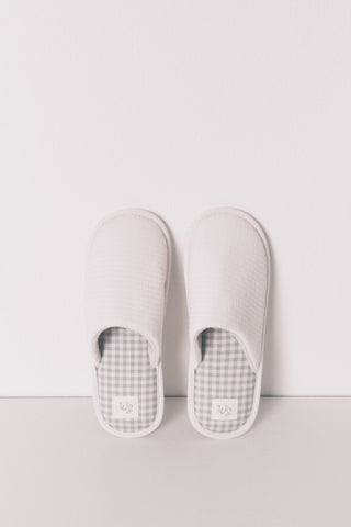 Pantuflas de Pelo con Logo