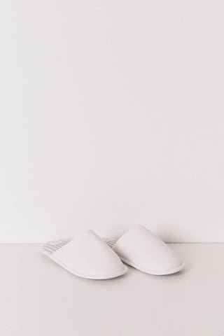 Pantuflas de Pelo con Logo