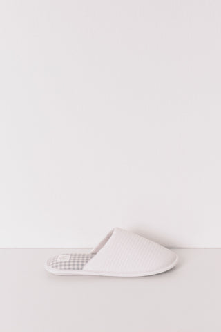 Pantuflas de Pelo con Logo