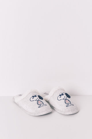 Pantuflas de Pelo Colección Snoopy