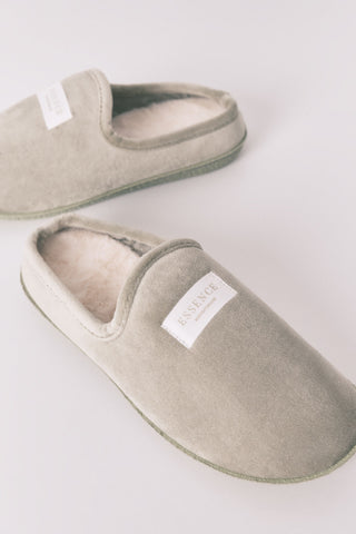 Pantuflas de Pelo con Textura