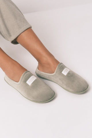 Pantuflas de Pelo con Textura