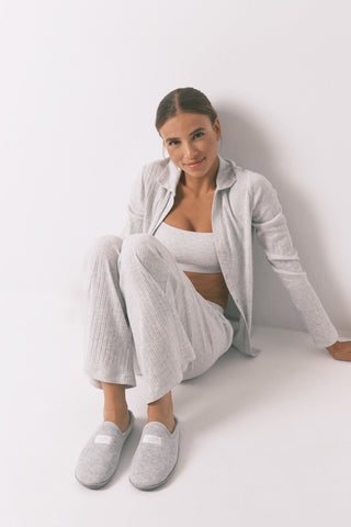 Pantuflas de Pelo con Textura