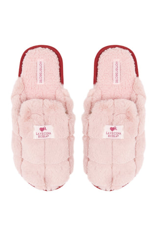 Pantuflas de Pelo Colección La Vecina Rubia