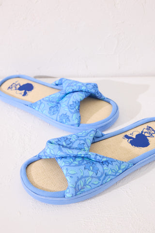 Sandalias Plana con Lazo Colección Mafalda.