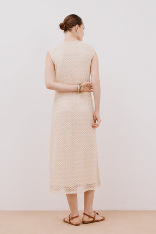 Vestido Midi Cuello Halter