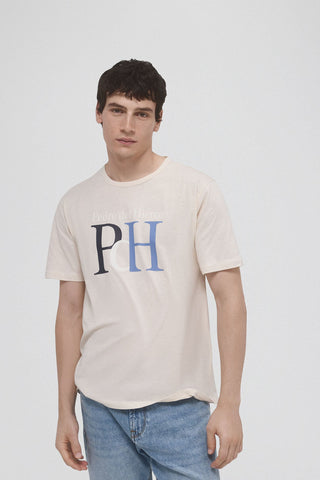 Camiseta Manga Corta con Logo
