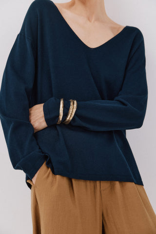 Sudadera Cuello V de Algodón