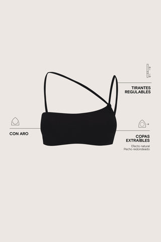 Sujetador de Traje de Baño Doble Tirante