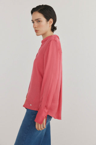 Camisa Manga Larga Satinada