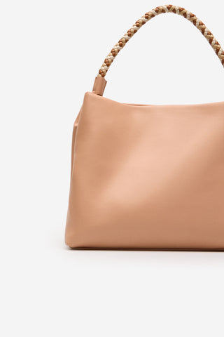 Bolso de Hombro con Asa Trenzada