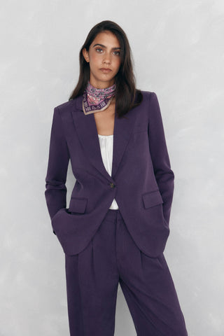 Blazer Regular Fit con Bolsillos