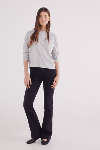 Camiseta Manga Larga con Detalle Tachas