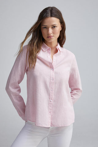 Camisa Manga Larga de Algodón