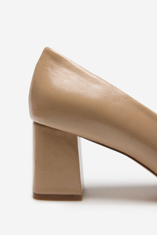 Zapato de Tacón Efecto Charol